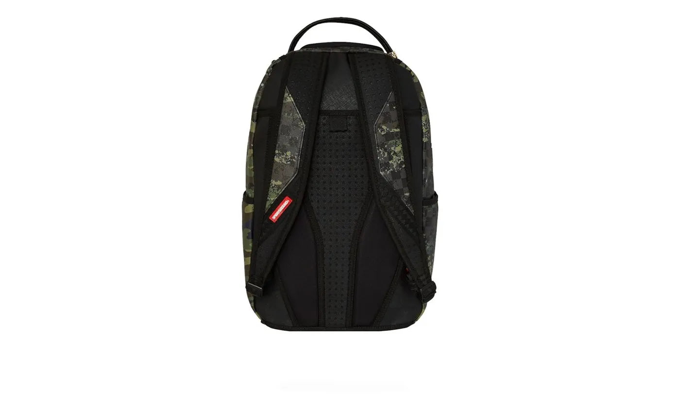 Sprayground Camo Splash DLXSV Backpack Black/Camo - SPRA-SCSDBB-CCAMO