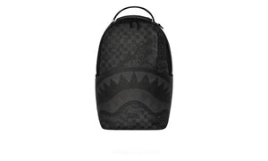 Sprayground Torn Graff Check DLXSV Backpack Black/Check - SPRA-STGCDB-CCHECK
