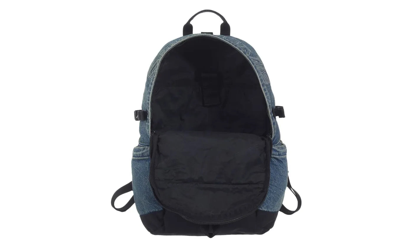 Supreme Denim Backpack Washed Indigo - SUPR-SUDBWI-WASHEDINDIGO