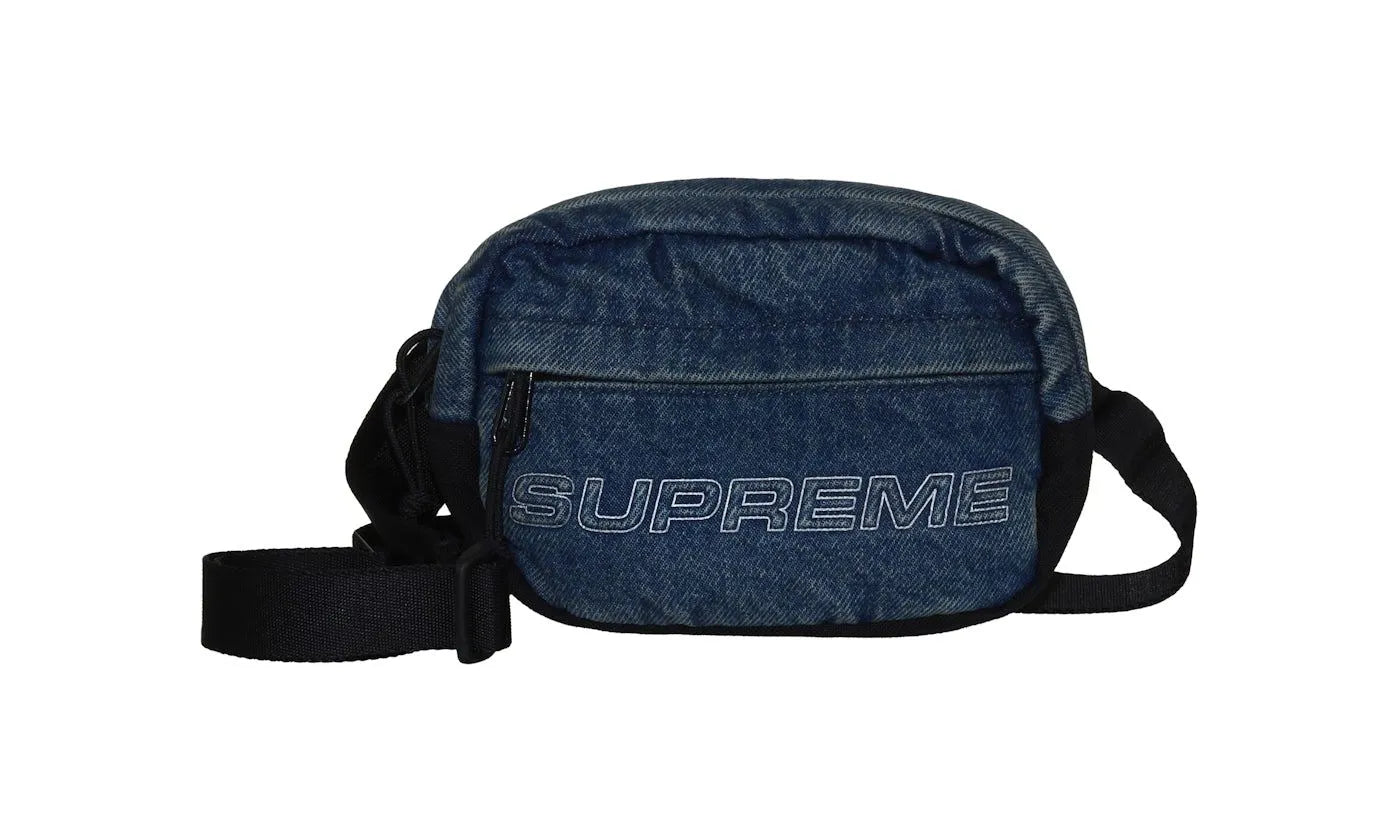 Supreme Denim Mini Shoulder Bag Washed Indigo - SUPR-SDMSBW-WASHEDINDIGO