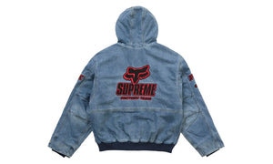 Supreme Fox Racing Hooded Work Jacket Denim - SUPR-SUPREME -MULTI