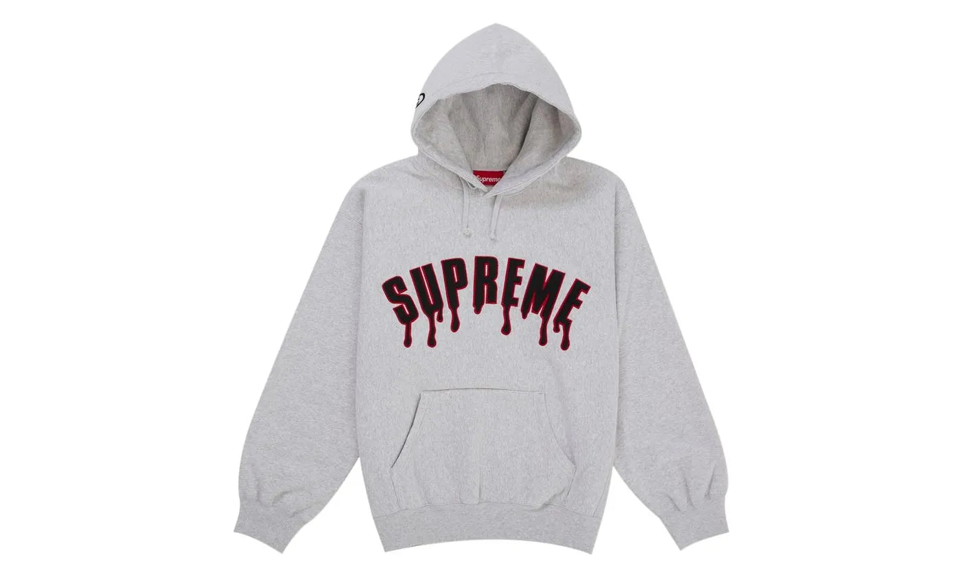 Supreme Ghostface Arc Hooded Sweatshirt Ash Grey - SUPR-SUPREME -MULTI