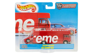 Supreme Hot Wheels Fleet Flyer + 1992 BMW M3 Red - SUPR-SHWFF+-RED