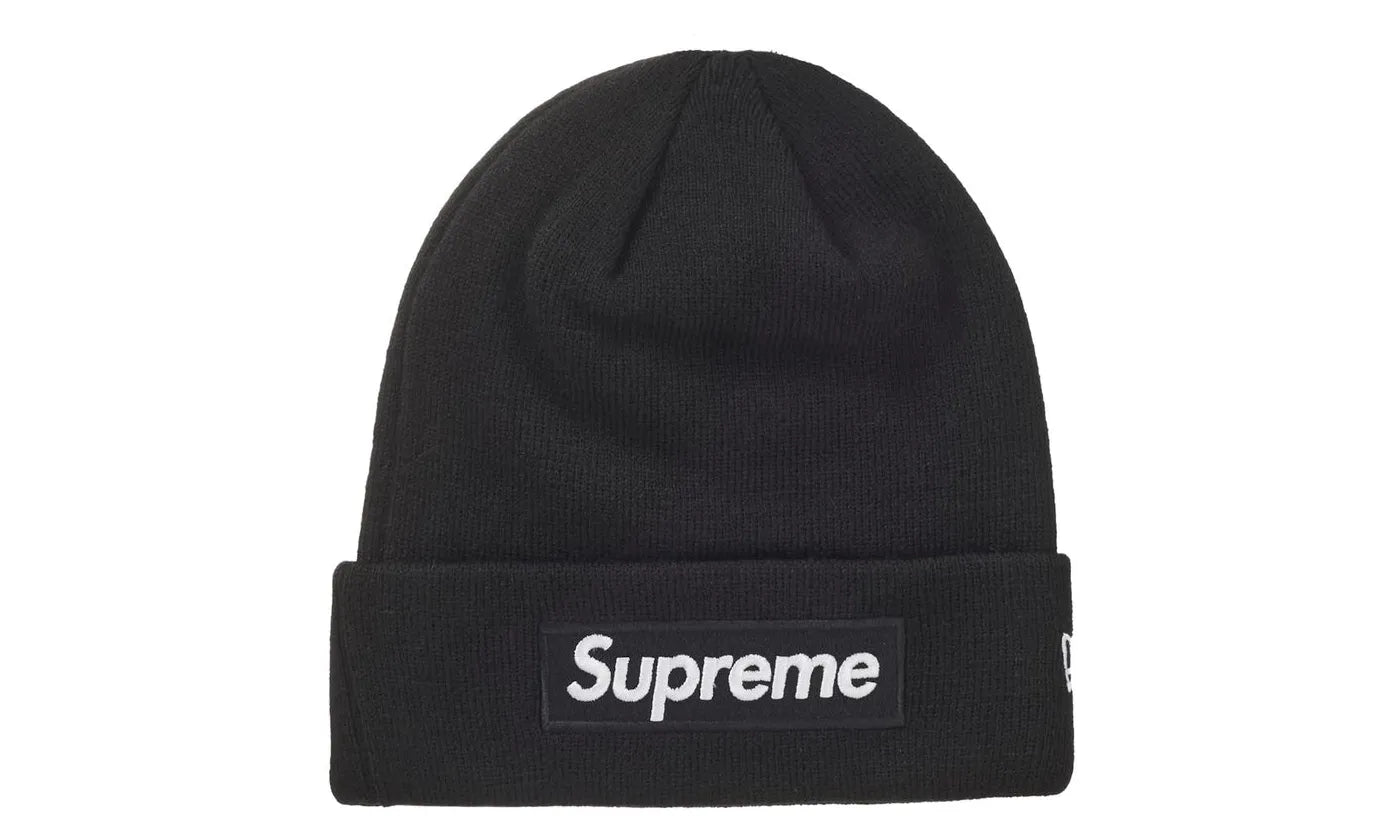 Supreme New era Box Logo Beanie (FW24) Black - SUPR-SNEBLB-BLACK