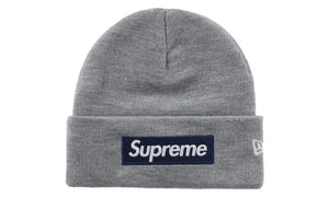 Supreme New Era Box Logo Beanie (FW25) Heather Grey - SUPR-SNEBLB(H-MULTI