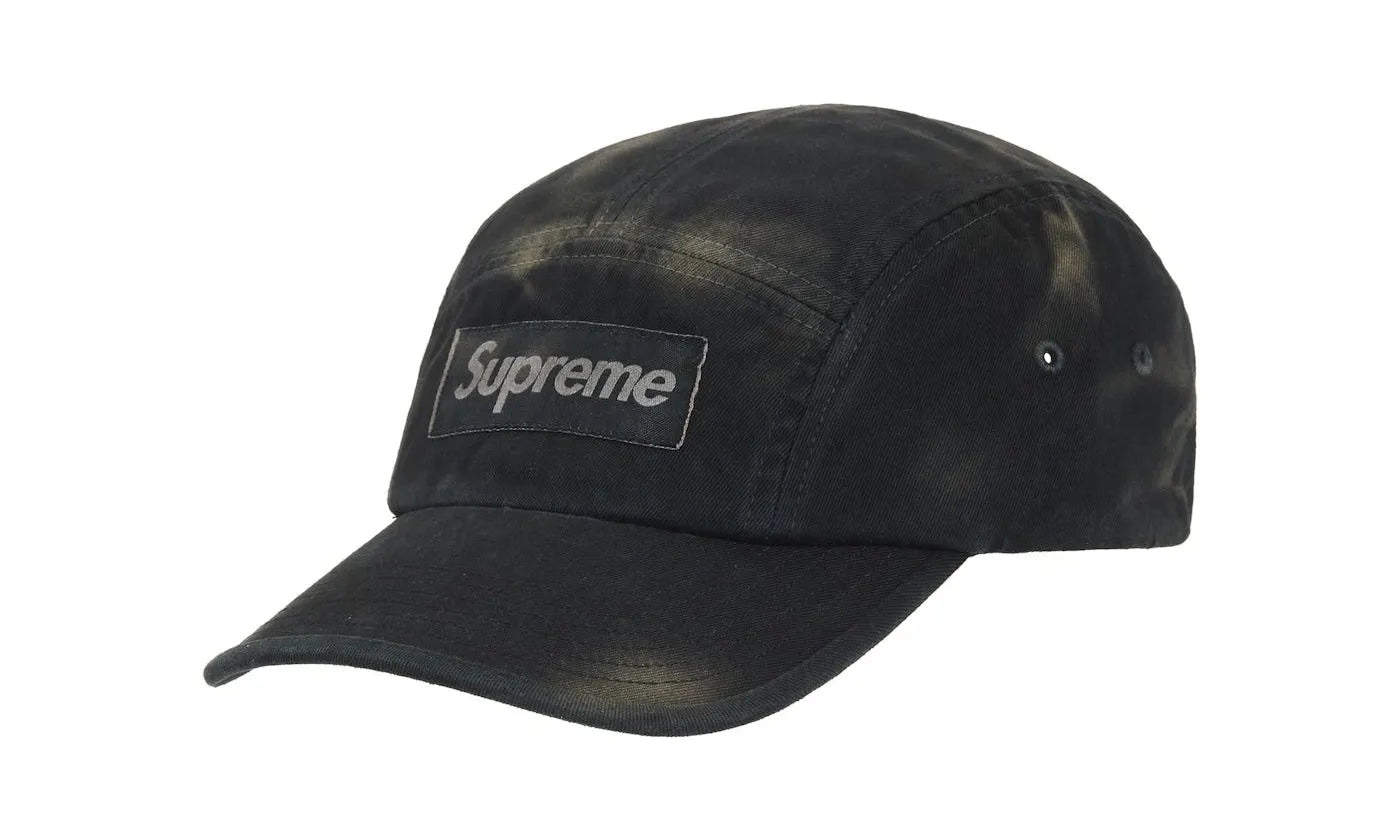 Supreme Supreme Overdyed Camp Cap Black (SUPR-SUOCCB-BLACK Supreme Supreme Overdyed Camp Cap Black (SUPR-SUOCCB-BLACK