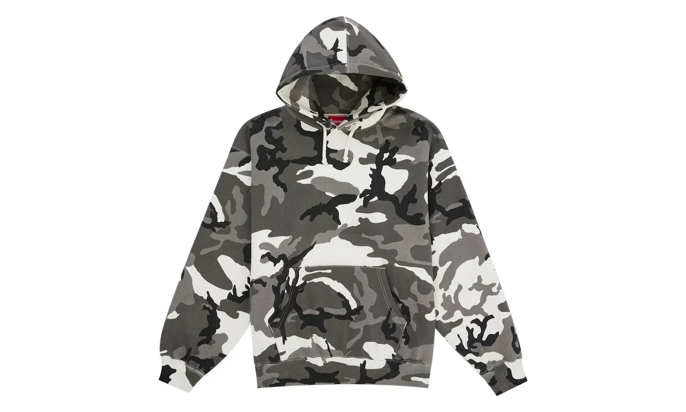 Supreme Satin Applique Hooded Sweatshirt (SS26) Snow Camo - SUPR-SSAHS(SC-MULTI