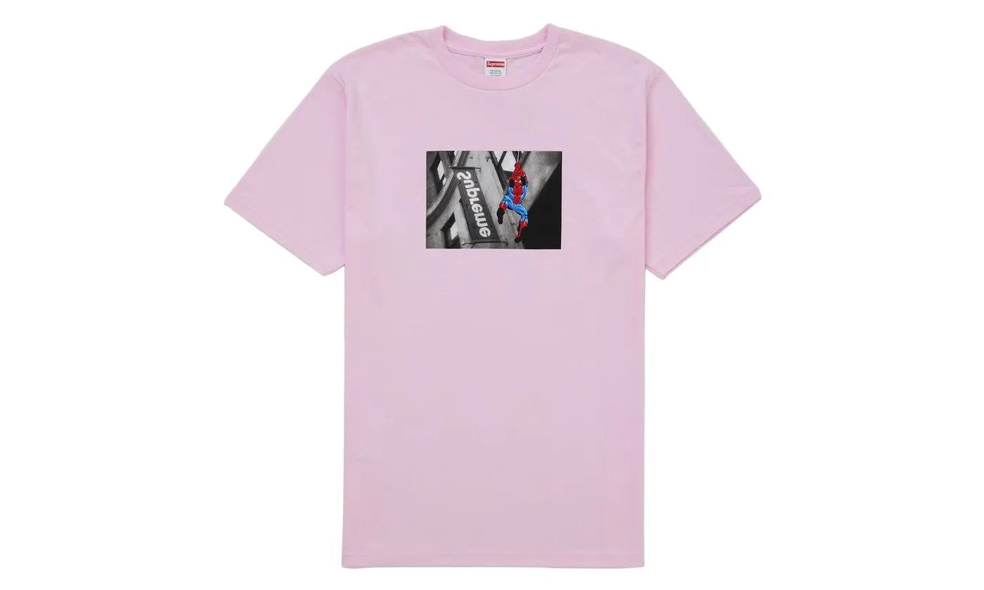 Supreme Spider-Man Tee Light Pink - SUPR-SUSTLPXX-MULTI