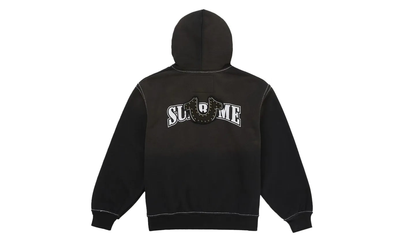 Supreme True Religion Zip Up Hooded Sweatshirt (FW25) Black - SUPR-STRZUHS(-MULTI