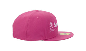 Supreme x New Era Breast Cancer Awareness Box Logo Fitted Hat Pink - SUPR-SXNEBC-PINK