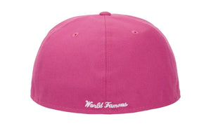 Supreme x New Era Breast Cancer Awareness Box Logo Fitted Hat Pink - SUPR-SXNEBC-PINK
