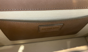 nike Used Jacquemus Le Grand Bambino Crossbody Flap Bag Brown XL - 710251703