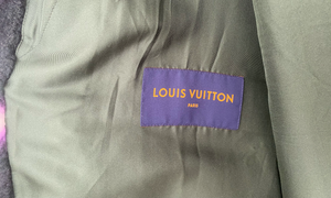 nike Used Louis Vuitton Tie-dyed Wool Zip-up hooded Jacket - test