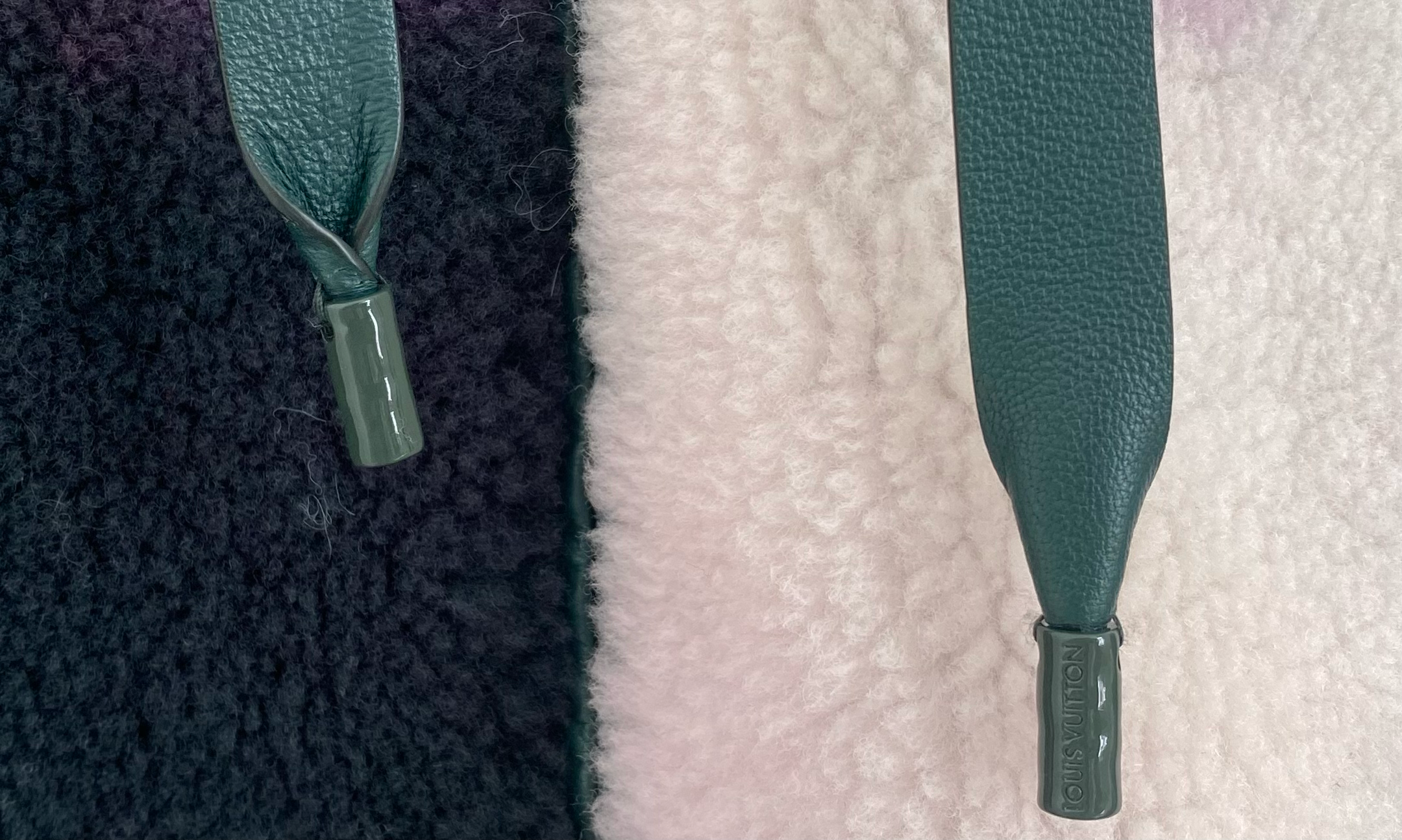 nike Used Louis Vuitton Tie-dyed Wool Zip-up hooded Jacket - test