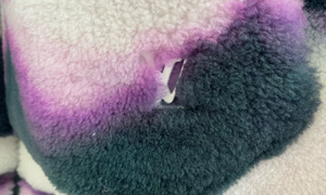 nike Used Louis Vuitton Tie-dyed Wool Zip-up hooded Jacket - test