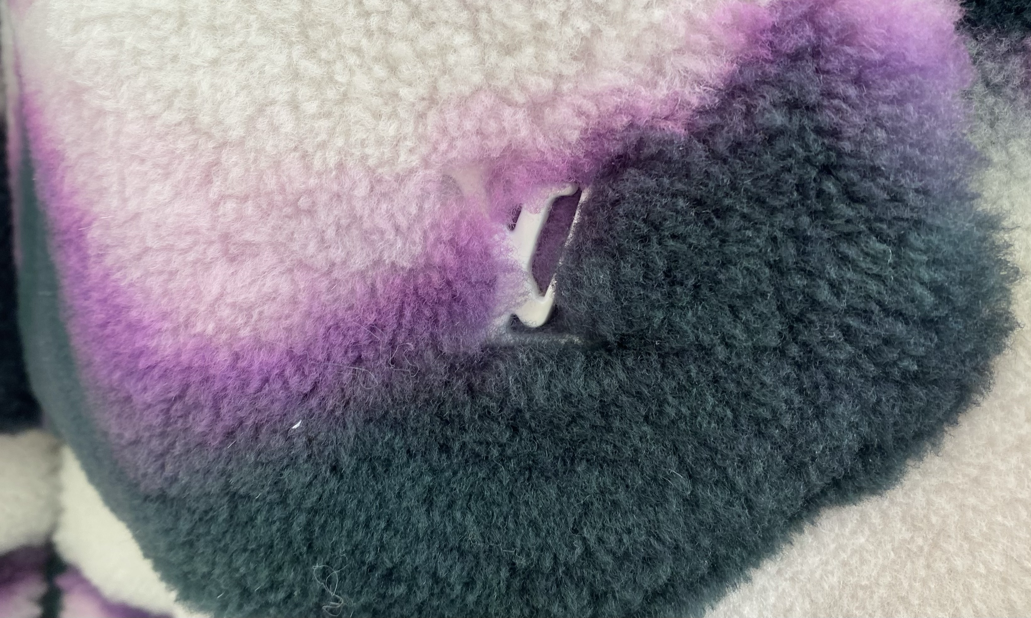 nike Used Louis Vuitton Tie-dyed Wool Zip-up hooded Jacket - test