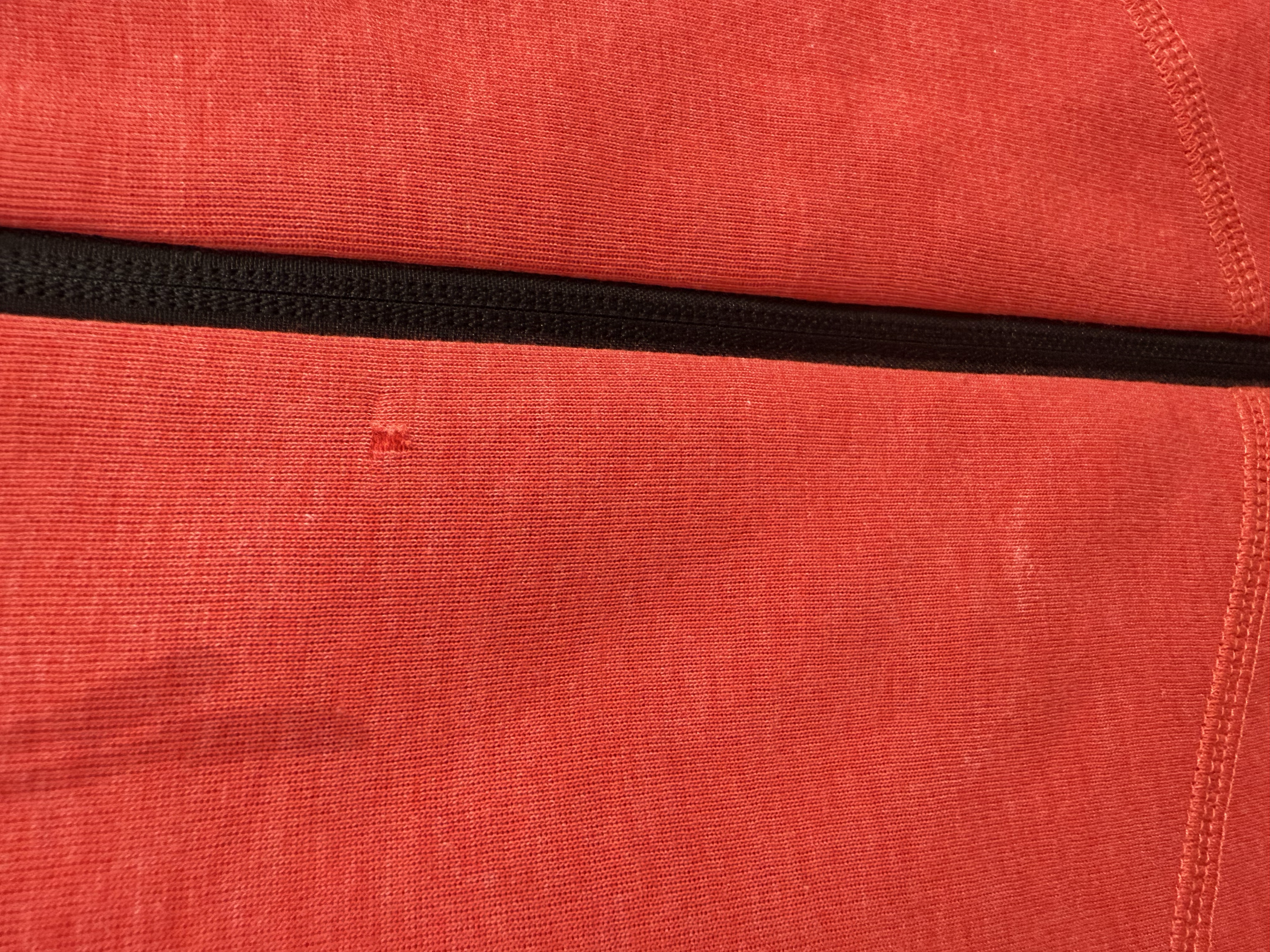 nike Used Nike Sportswear Tech Fleece Windrunner Full-Zip Hoodie Light University Red Heather/Black - test