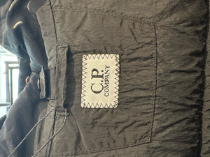 nike Used C.P Company Black Goggle Puffer Jacket - 508251137