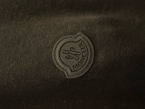 Moncler Used Moncler Black Label pullover hoodie black - 728251926