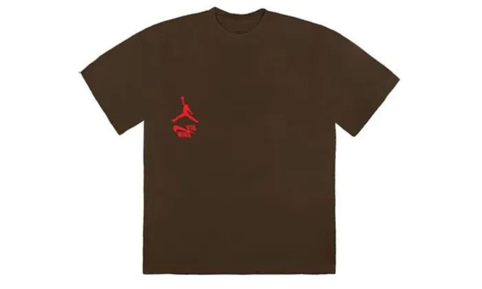 Travis Scott Air Jordan Cactus Jack Highest T Shirt Brown