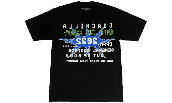 Cactus Plant Flea Market Coachella Weekend 2 T-shirt Black