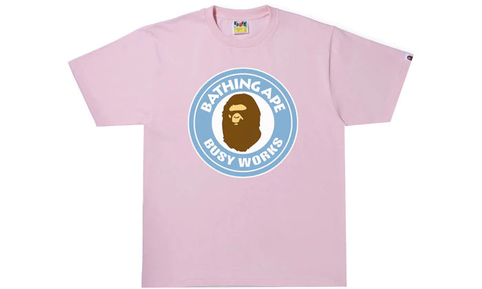 BAPE Colors Busy Works Tee Pink