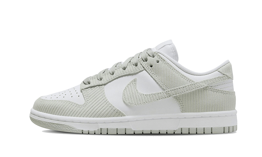 Nike Dunk Low Light Silver Corduroy (Women's)