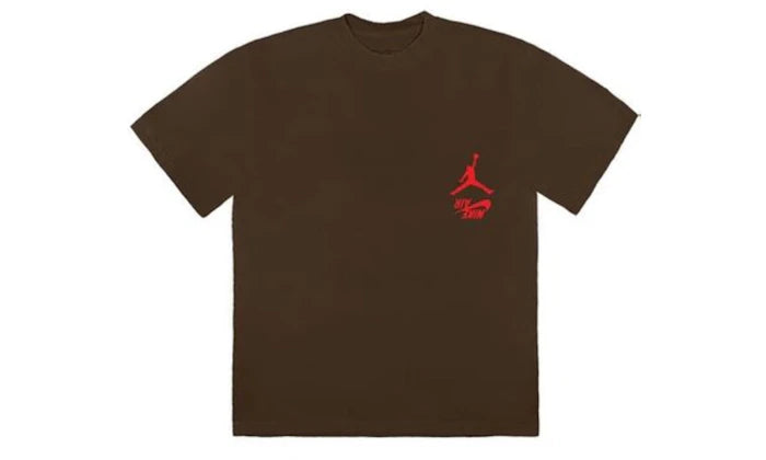 Travis Scott Air Jordan Cactus Jack Highest T Shirt Brown