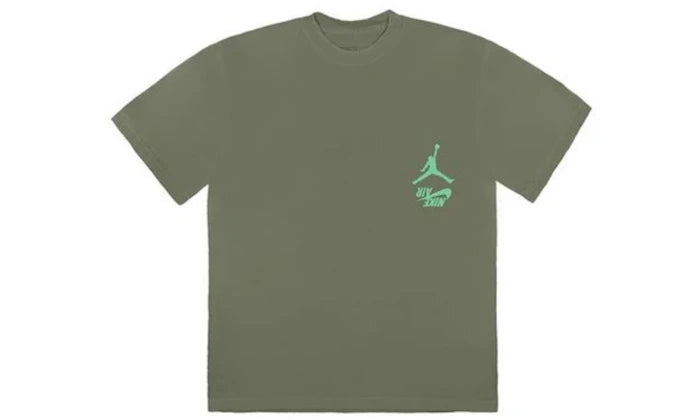 Travis Scott Air Jordan Cactus Jack Highest T Shirt Olive