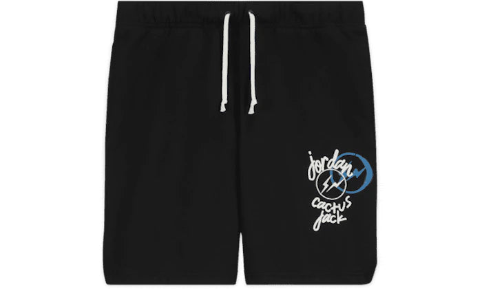 Travis Scott x Air Jordan x Fragment Shorts Black â hypebeastbaltics