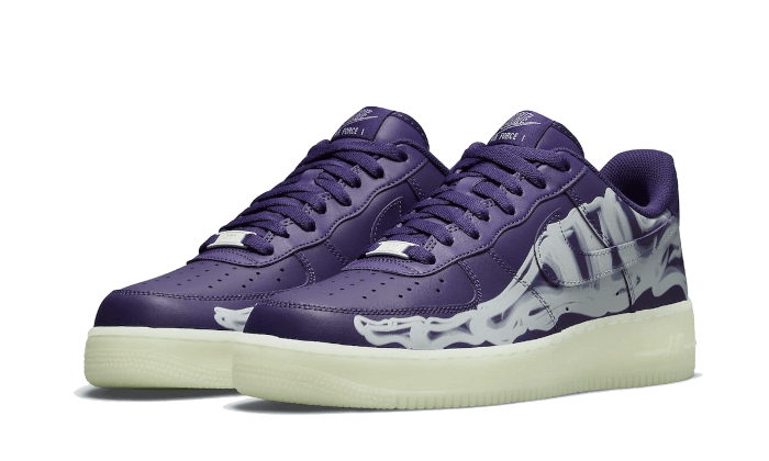 Nike Air Force 1 Low '07 QS Purple Skeleton Halloween (2021)