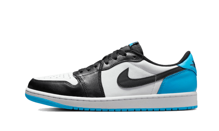 Jordan 1 Retro Low OG Black Dark Powder Blue