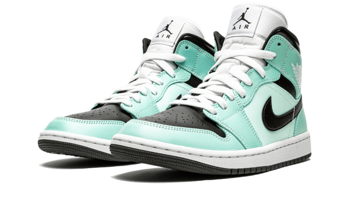 Jordan 1 Mid Aqua Blue Tint (Women's)