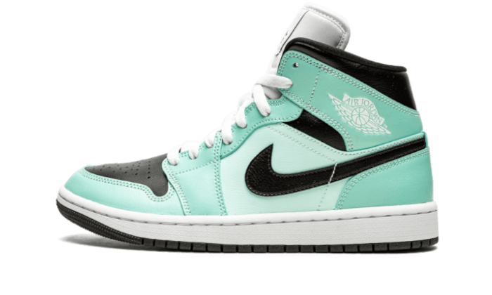 Jordan 1 Mid Aqua Blue Tint (Women's)