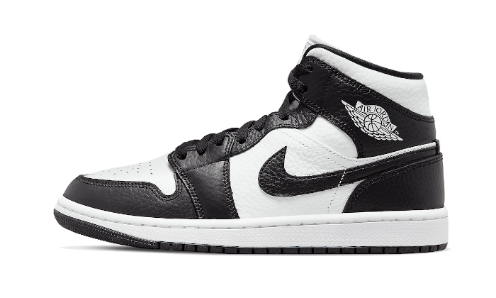 Jordan 1 Mid Split Black White (Women's)
