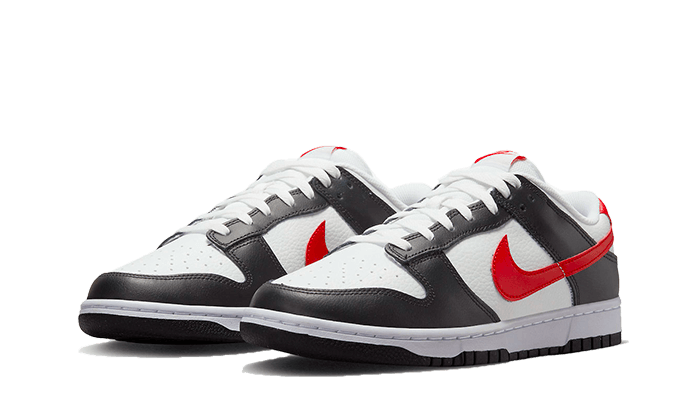 Nike Dunk Low Retro Red Swoosh Panda