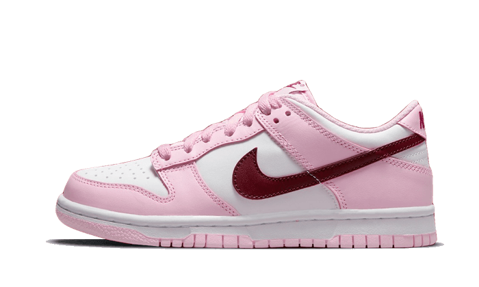 Nike Dunk Low Pink Foam Red White (GS)