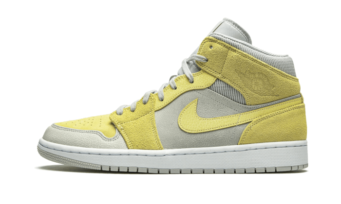 Jordan 1 Mid Mixed Textures Yellow