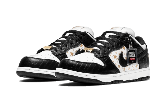 Nike SB Dunk Low Supreme Stars Black (2021)