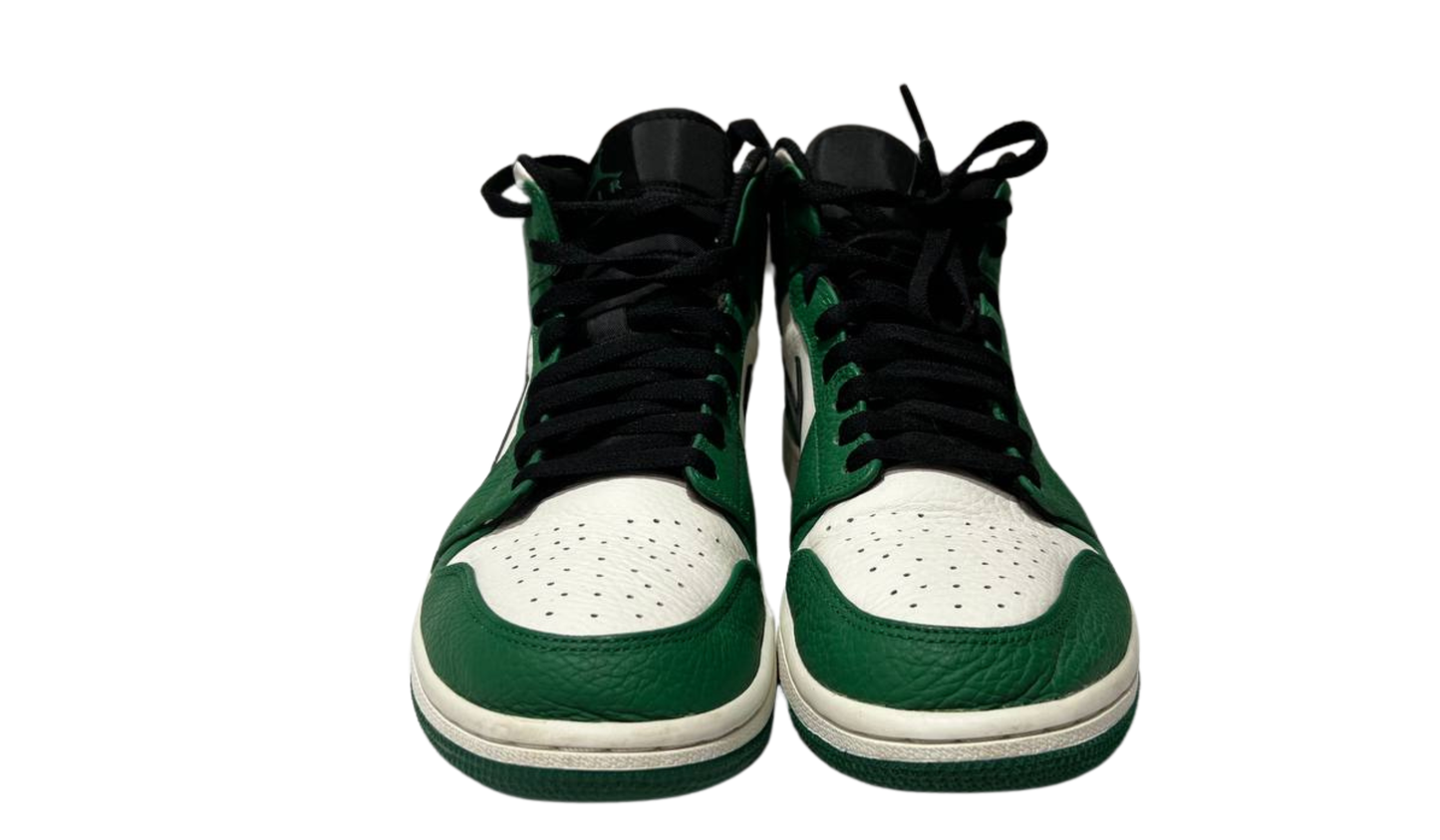 Air Jordan Used Air Jordan 1 Mid Pine Green - 852542-301