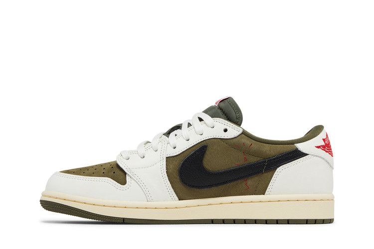 Air Jordan 1 Retro Low OG SP Travis Scott Medium Olive - DM7866-200