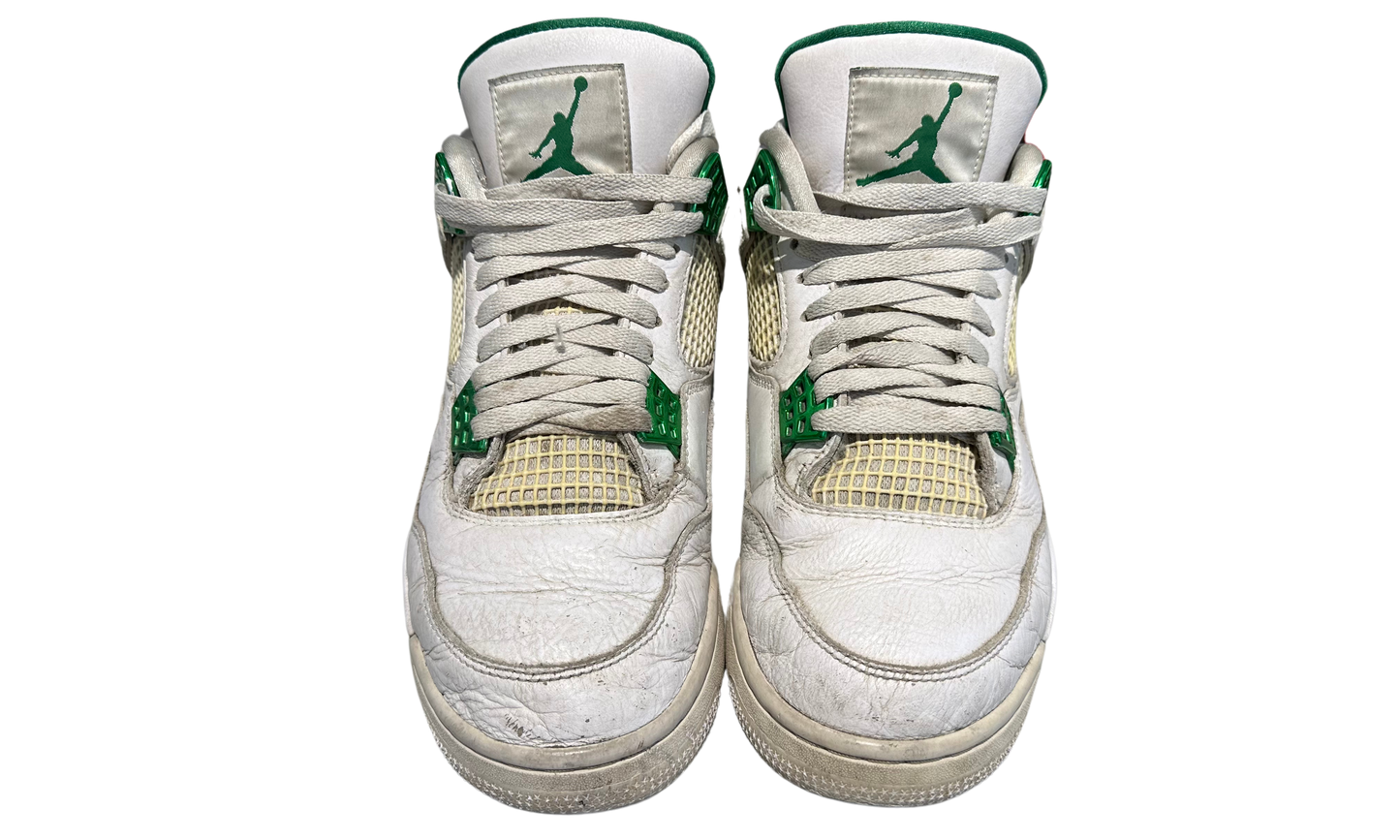 Nike Used Jordan 4 metallic green - test