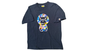 A Bathing Ape Used Bape Babymilo Camo Logo Tee - test