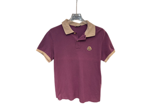 Used Moncler Polo Shirt Purple