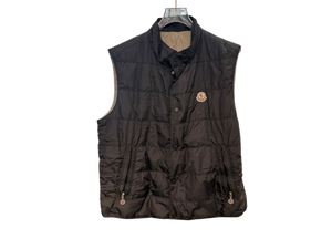 Used Moncler Elberton Quilted Down Gilet Black