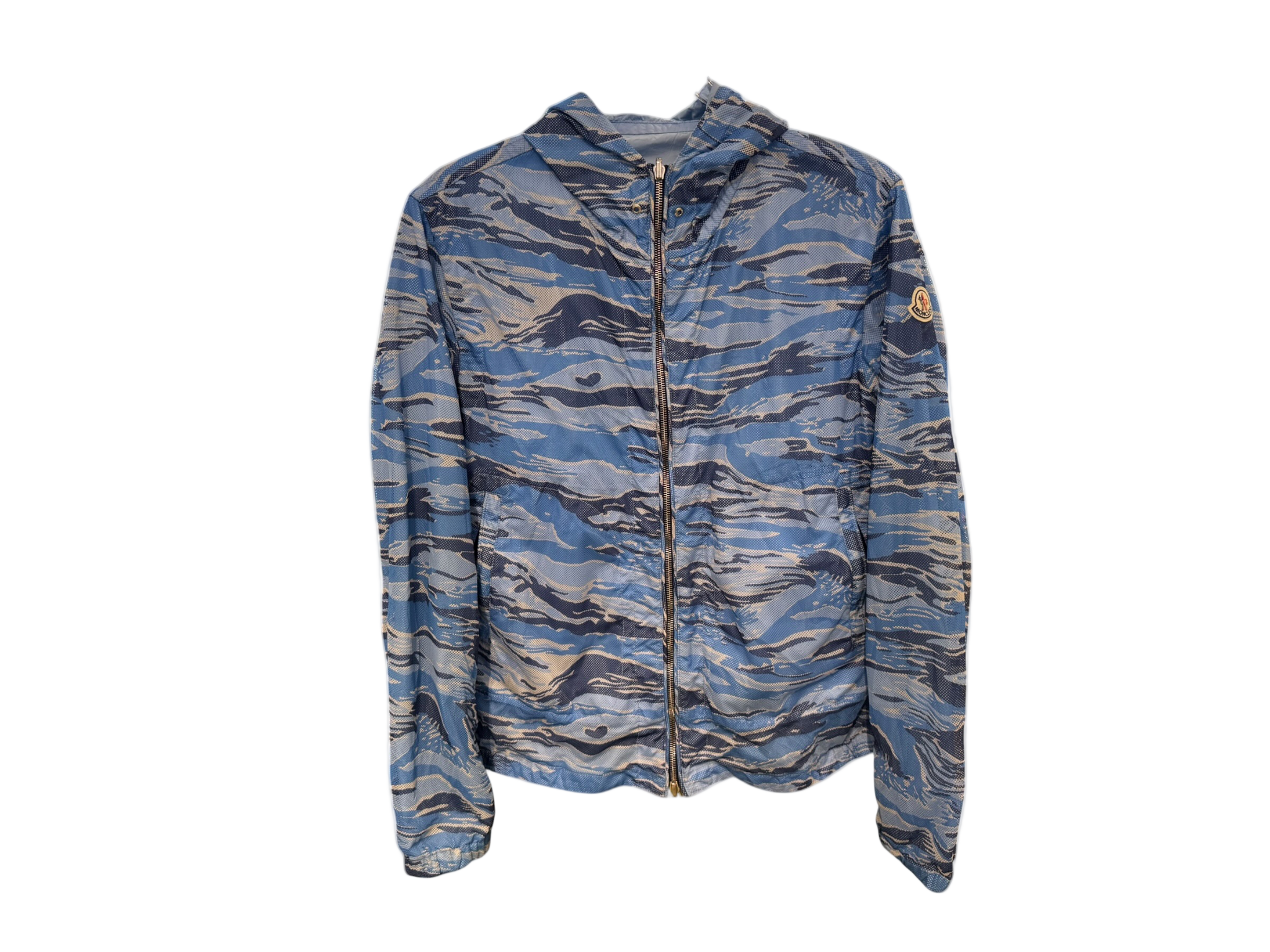Used Moncler Gobert Reversible Windbreaker Blue