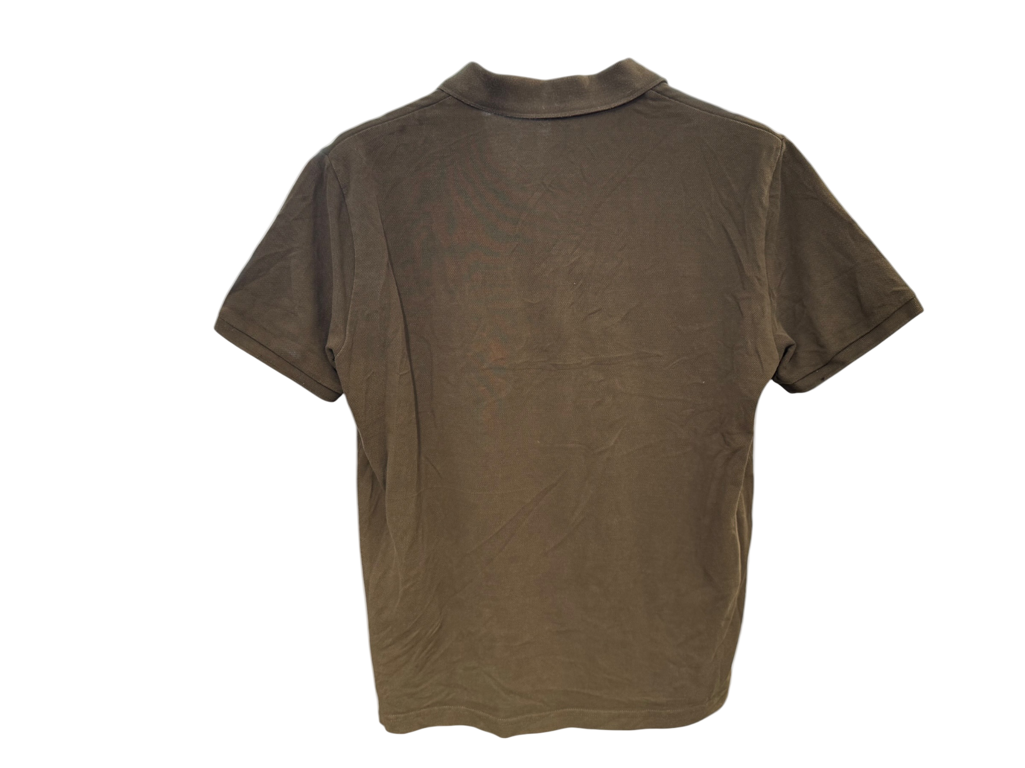 Used Moncler Olive Polo Shirt