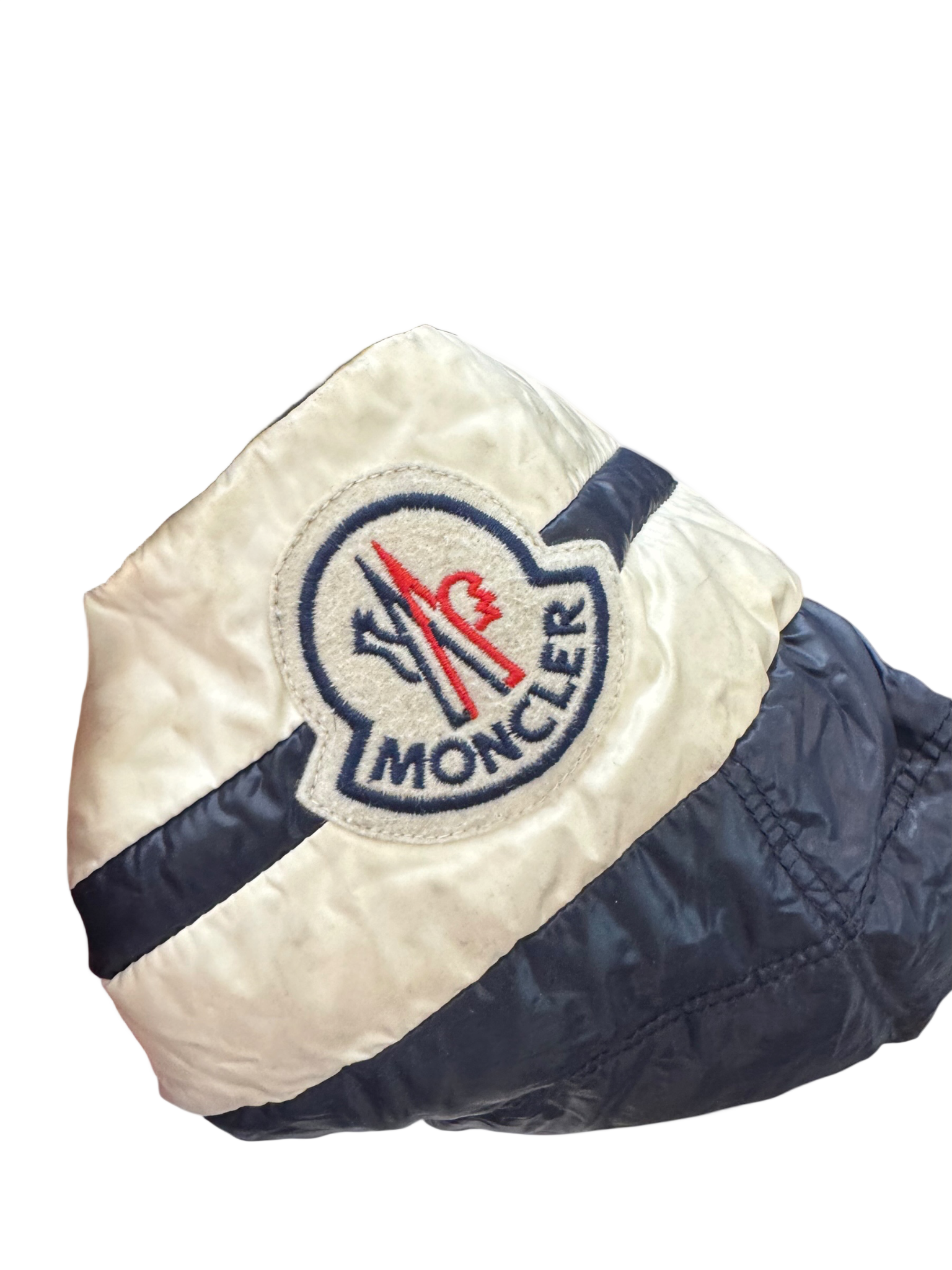 Used Moncler Eric Down Puffer Jacket Navy