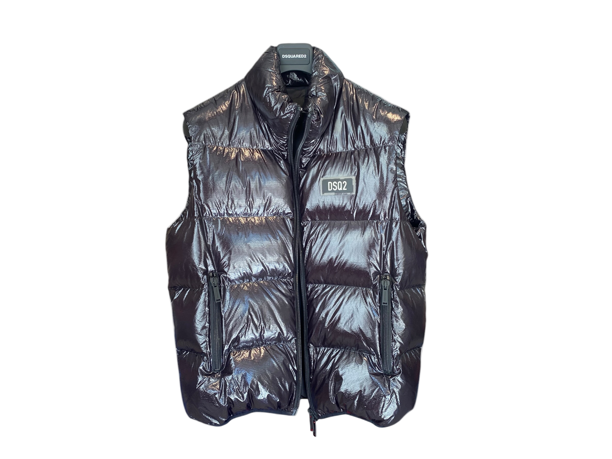 Used DSQUARED2 Ultra Light Down Vest Black