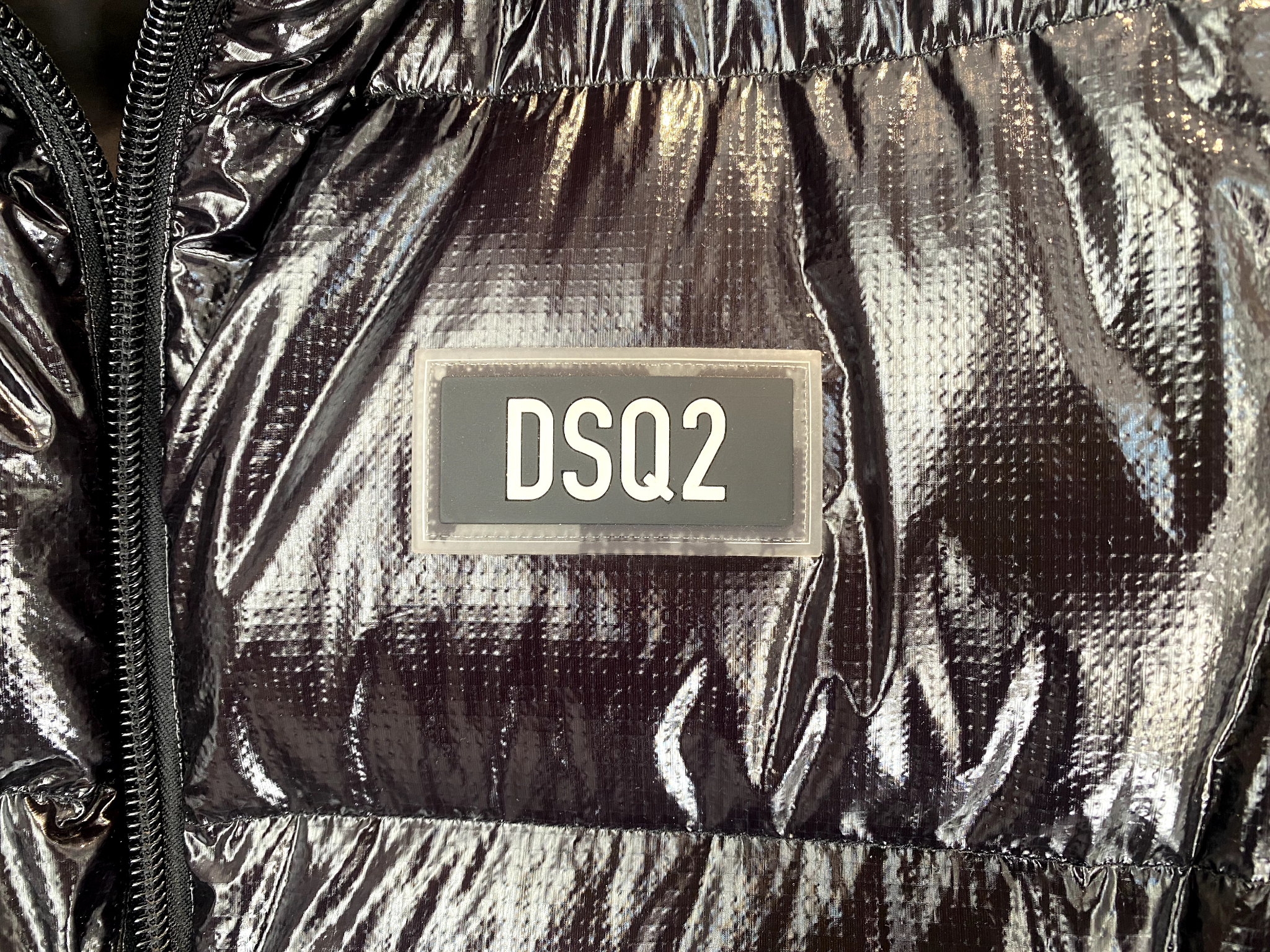 Used DSQUARED2 Ultra Light Down Vest Black
